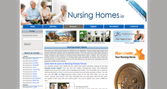 Desktop Screenshot of nursinghomes.ie